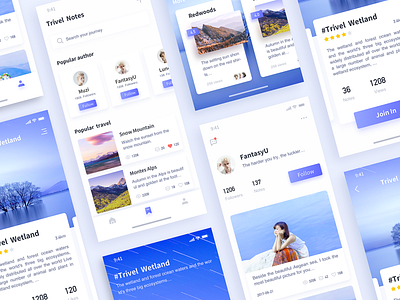 Tourism Interface-3 app design icon ui ux