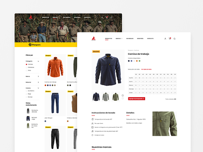 Ecommerce Website Redesign clothing design ecommerce ecommerce design figma product design tech ui webdesign