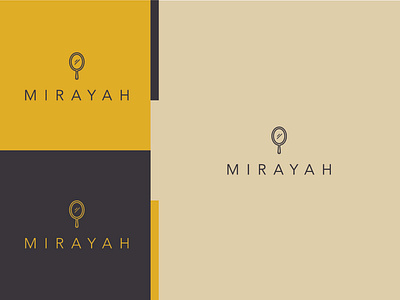 Mirayah Logo (Option 2) branding dubai logo typography uae vector