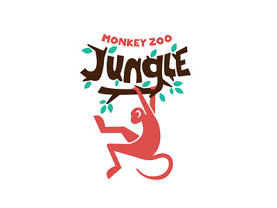Jungle Zoo animal illustration logo money vector zoo