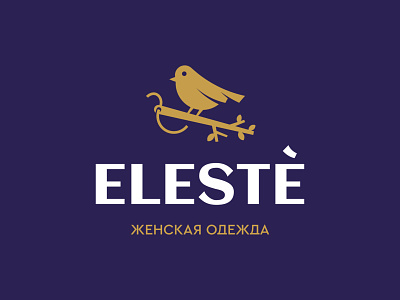 eleste branding illustration logo textile