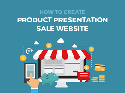 Product Presentation on a Sales Website product presentation sales website