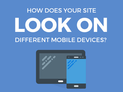Is your website mobile friendly? Check it now! mobile website test responsive design test