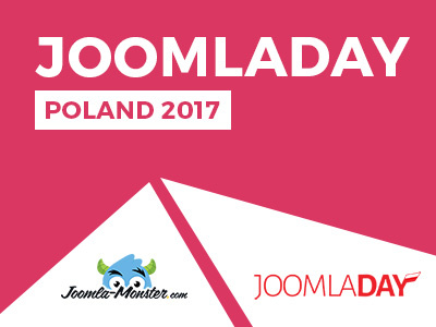 Joomla-Monster is a sponsor of JoomlaDay Poland 2017