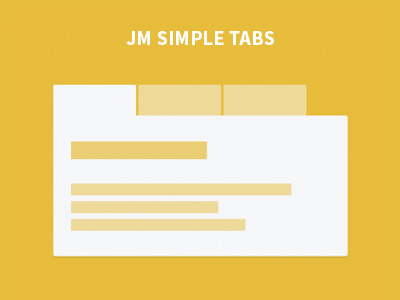 JM Simple Tabs free Joomla module