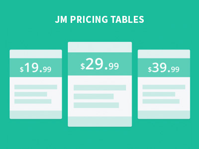 Pricing Tables free Joomla module