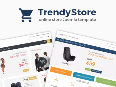 Multipurpose eCommerce Joomla Template ecommerce design ui ux web j2store joomla online store design store design