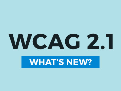 WCAG 2.1 guidelines.