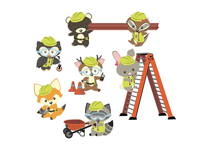 Woodlands Construction Animals VBS 2020