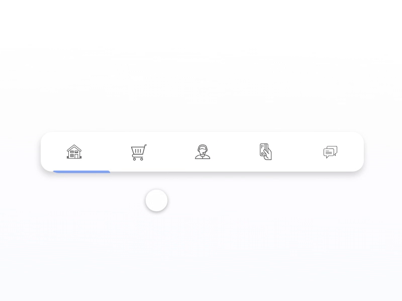 Line Pagination Animated