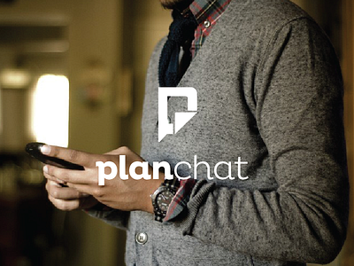 PlanChat app chat icon logo p plan trajlov