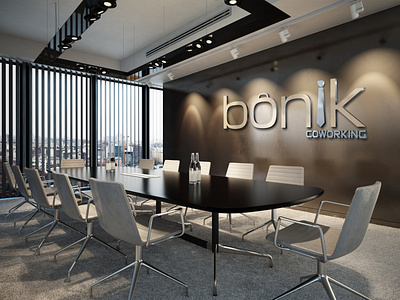 Bonik Coworking - Logo Design