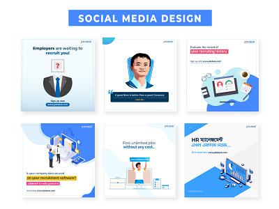 Instagram and Facebook Post Stories - Jobdesk brand design facebook ad facebook ads facebook banner facebook cover facebook post instagram banner instagram post instagram stories instagram template post design post design facebook social media social media design