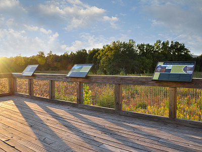 Leopold's Preserve interpretive signs signage