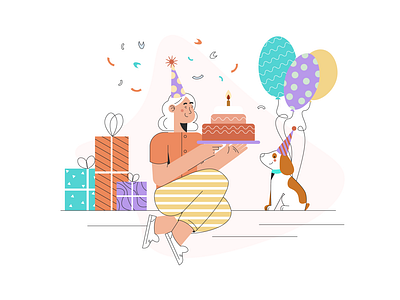 Happybirthday Designs Themes Templates And Downloadable Graphic Elements On Dribbble