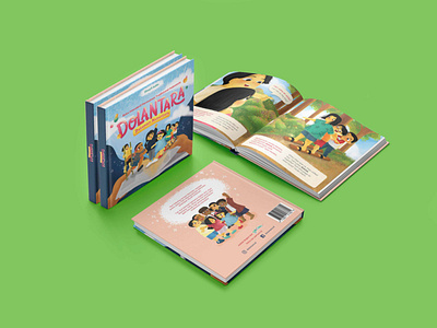 DOLANTARA Children's Interactive Storybook childrensbook childrensillustration design digital illustration digital painting digitalart graphic design illustration publication design storybook