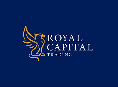 Royal Capital Trading Logo brand identity branding design graphic design icon identity design logo logomark logotype vector