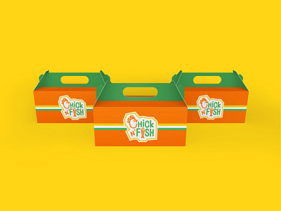 Food Packaging Design for Chick N' Fish