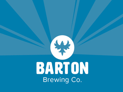 Barton Brewing Company beer art branding design logo typography