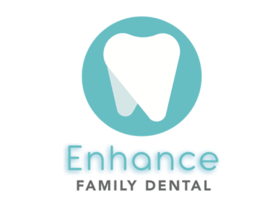 Enhance Dental Logo branding design logo vector