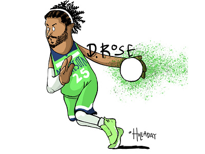 D. Rose cartoon character design design illustration