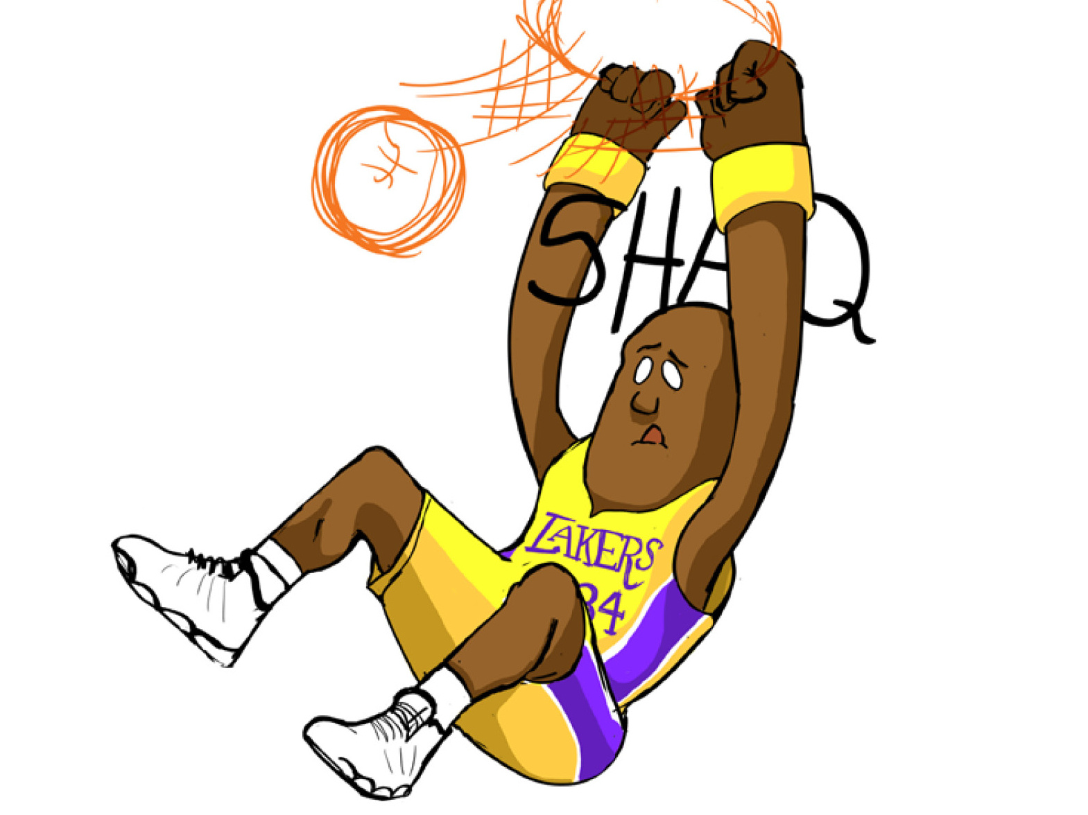 Shaq by Jay Holladay on Dribbble