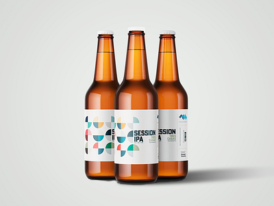 Tres Casas Session IPA design packaging