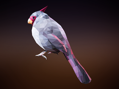 Geometric Bird 2 abstract colorful geometry illustration illustrator vector