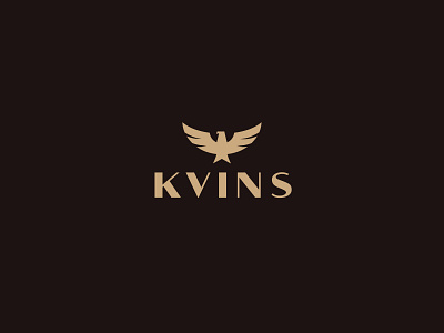 Approved logo for KVINS accessory app bird bird logo brand branding eagle identity design illustration logo premium symbol symbol icon unisex