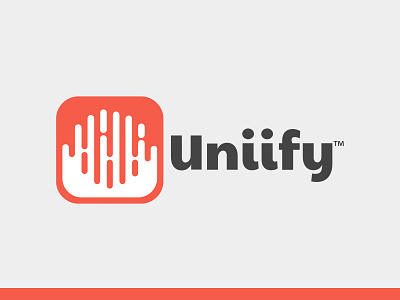 UNIIFY Logo app icon app logo branding design design agency flat icon identity design illustration logo logo mark logotype mark symbol symbol icon symbols