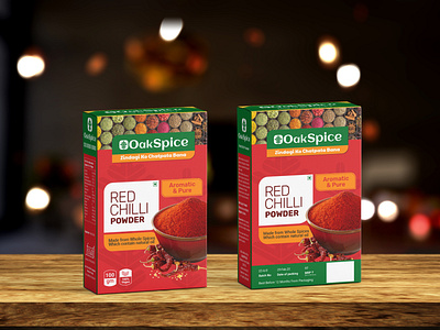 Oak Spice Packaging Design