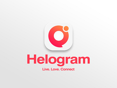 Helogram Logo branding chat app chatting app logo design design agency flat icon identity design illustration logo logo design logodesign logotype social networking app symbol symbol icon
