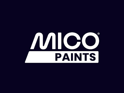 Mico Paints Logo brand branding branding agency branding and identity branding concept branding design design design agency designs agency graphic icon identity design illustration logo logo design paint brand paints logo symbol symbol design symbol icon