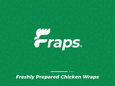 Fraps Logo and brand identity brand design brand iden branding branding design chicken logo design design agency food logo icon identity identity design illustration logo logotype restaurant symbol symbol design symbol icon