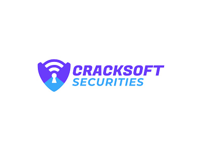 Cracksoft Logo branding branding design design encrypt icon identity design illustration internet lock logo logo design logos logotype secure security symbol symbol icon wifi