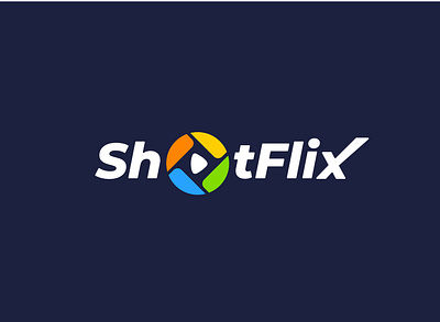 Shotflix Logo branding design icon identity design illustration logo logo media media ott ott platform play symbol symbol icon ui vector video webseries
