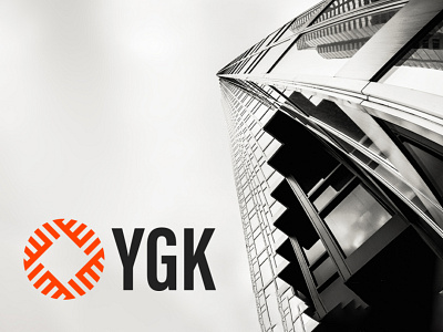 YGK Logomark branding consultancy design icon identity design illustration logo logomark property branding property logo property symbol red symbol symbol icon ui vector