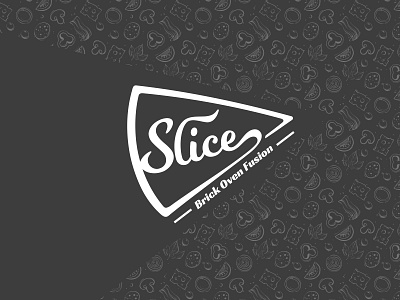 Slice Logo branding design icon identity design illustration logo logomark piza design pizza pizza branding pizza logo symbol symbol icon ui vector