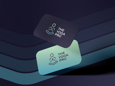 The Yoga Pro Branding branding card card branding card design design icon identity design illustration logo symbol symbol icon ui vector