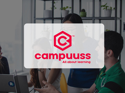 Logo Designed for Campuuss branding design design agency education app education brochure education design education logo education website educational flat graphic graphic design icon identity design illustration logo red logo symbol symbol design symbol icon