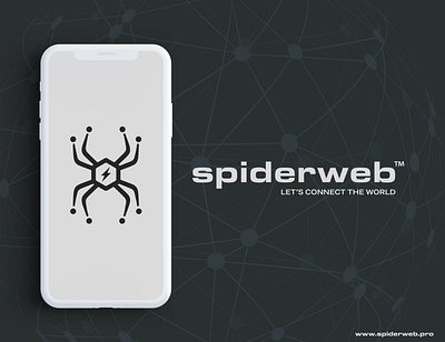 Logo and branding concept app app icon app icons brand branding branding concept design design agency flat icon identity design illustration logo logo design logotype monogram spider spiderweb symbol symbol icon