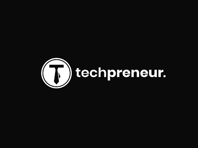 techpreneur Logo design (T Logo Concept)