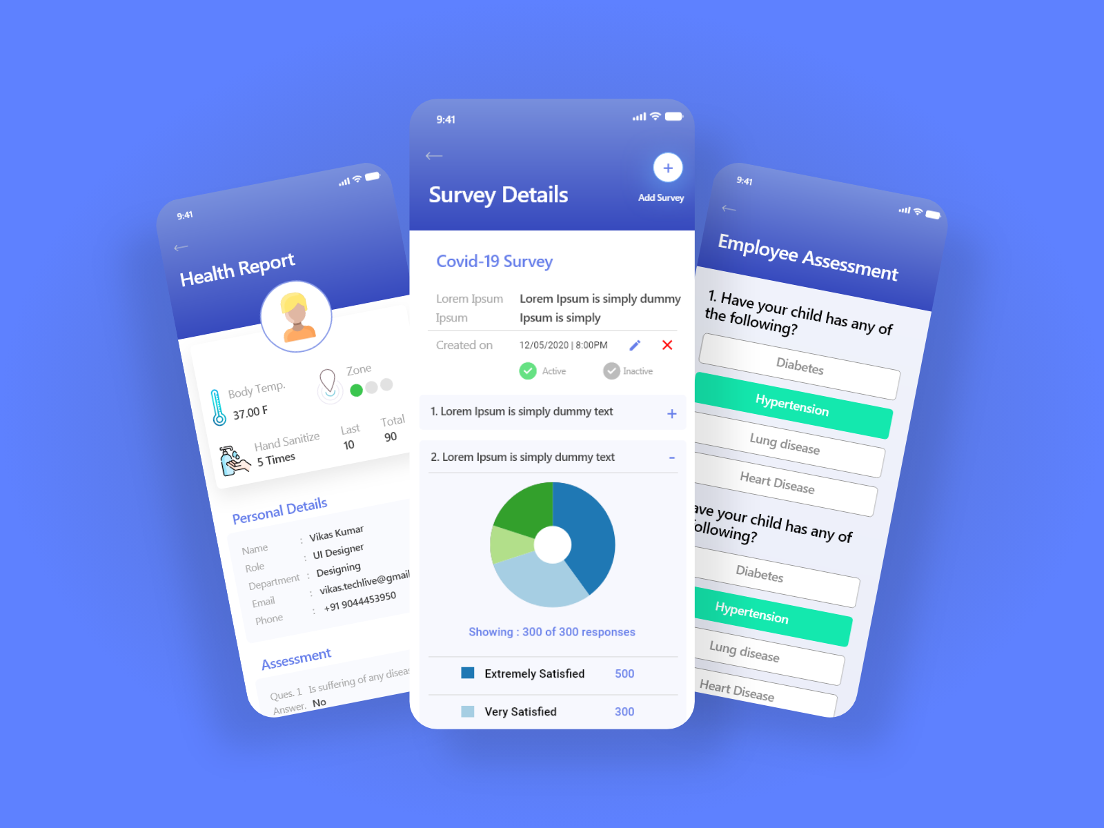 Employee Management App by Vikas Kumar on Dribbble