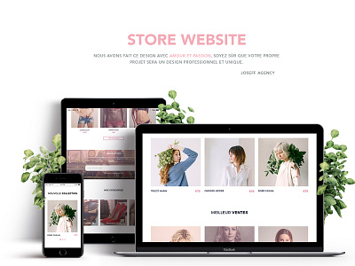 Clothes Store website. clothes responsive design shop store design ui ui ux ux web webdesign website