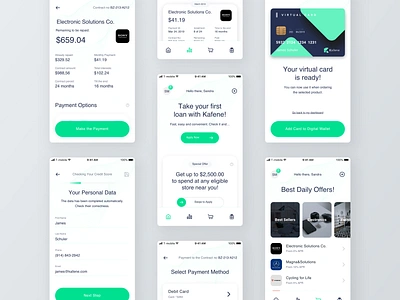 Loan App UI app app design app ui app ui design app ui ux app ux clean design experience finance finance app financial app loan loans ui ux