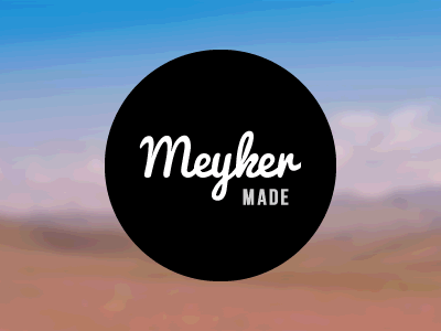 New Brand for MeykerMade (GIF) brand circle logo meyker