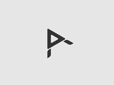 A play logo a brand icon identity logos playicon simple
