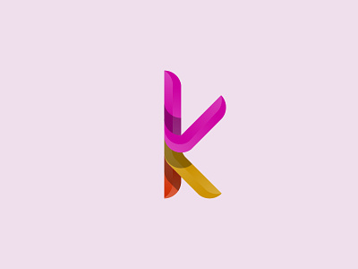 K logo brand identity color palette icon k letter k logo design logomark mark product branding shape brandbook sign symbol