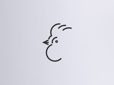 cock logo cock icon identity logo logos mark symbol typography