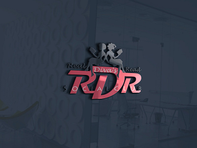 RDR (social club) branding club design illustration logo logodesign read vector